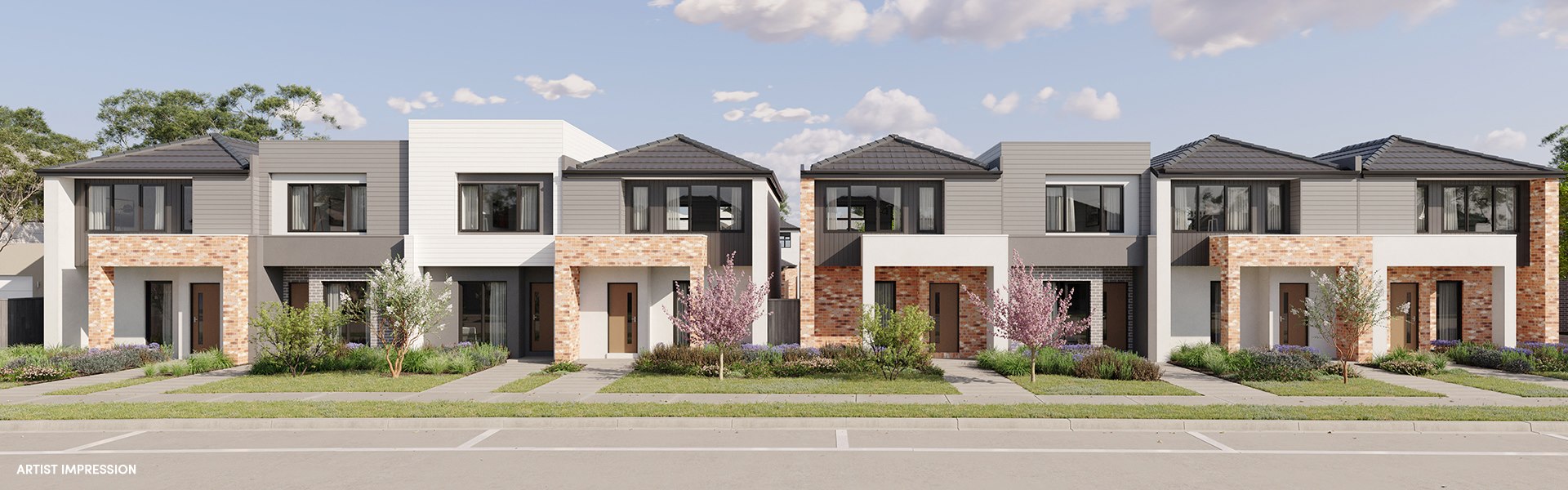 [Townhouses] Roselle Townhomes, Springvale South OpenLot
